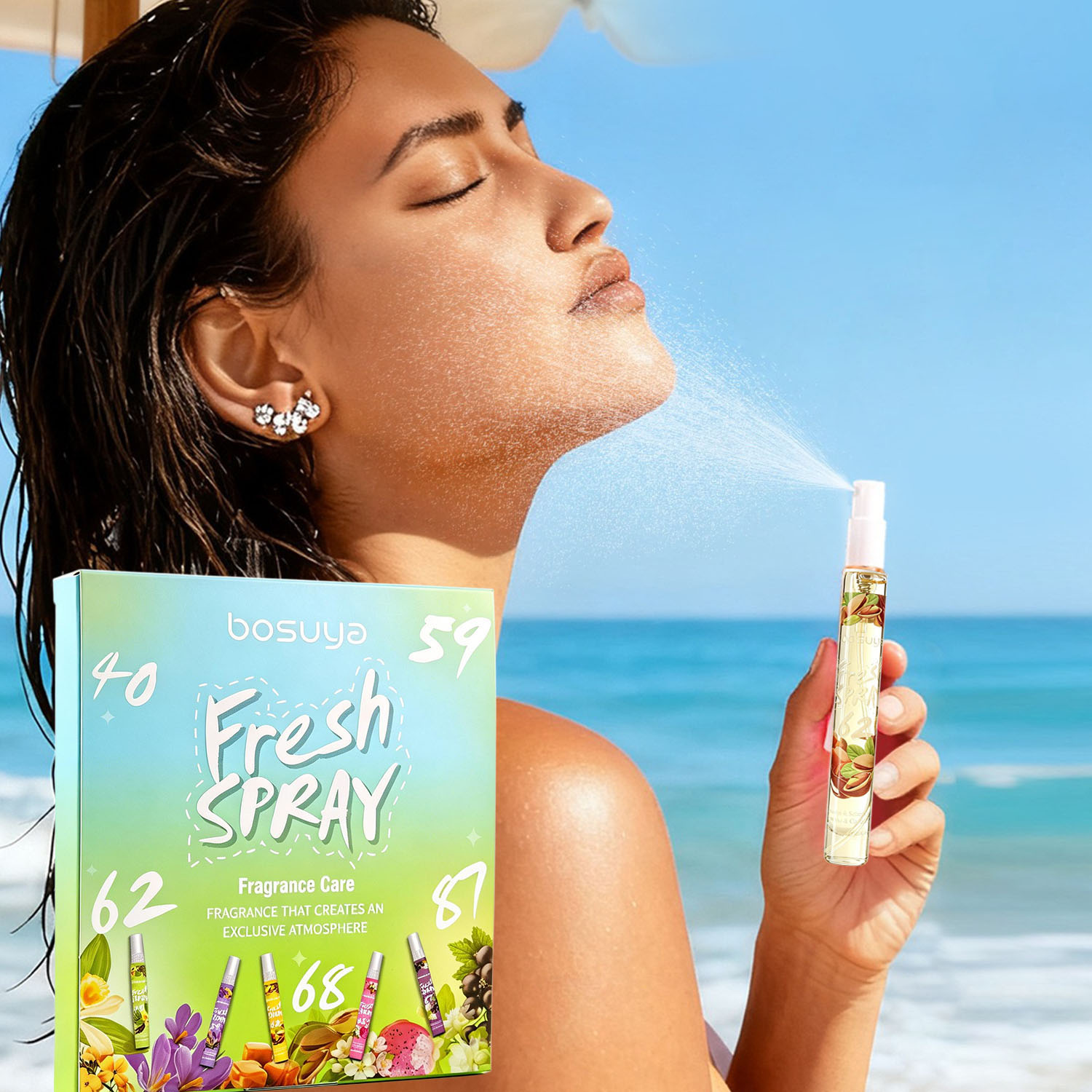 Home Fragrance Gift - Set di 5 Spray Profumati ai