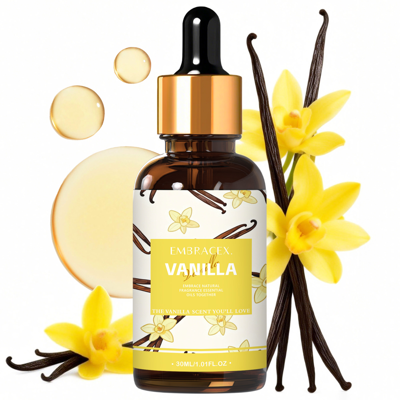 Home Fragrance Gift - Oli Essenziali alla Vaniglia da 30ml