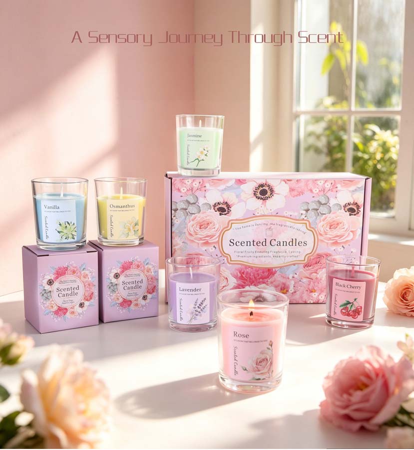 Set Regalo di Candele Profumat - Home Fragrance Gift recensione e prezzo