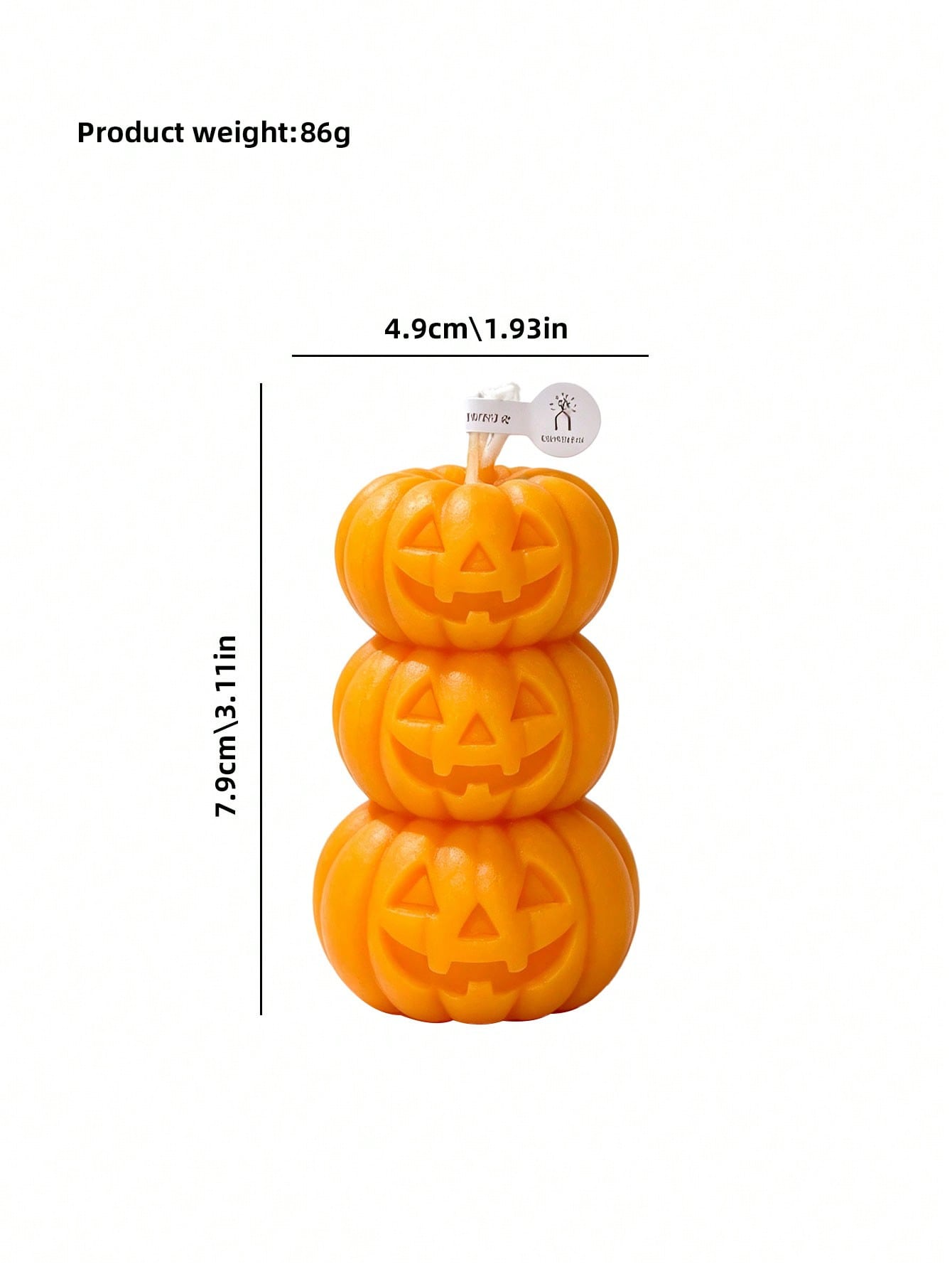 1 candela a forma di zucca a 3 - Home Fragrance Gift recensione e prezzo