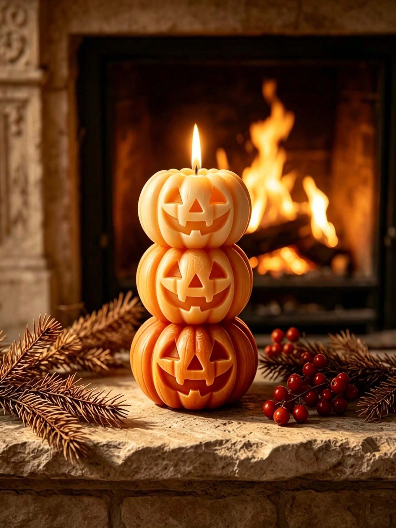 1 candela a forma di zucca a 3 - Home Fragrance Gift recensione e prezzo